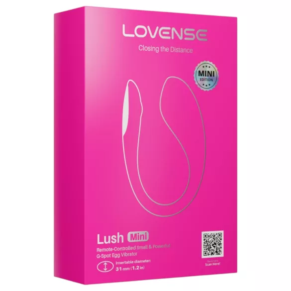 LOVENSE Lush Mini - œuf vibrant connecté (rose)