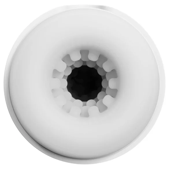 Leopard - masturbateur vibrant et aspirant - blanc