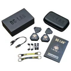 DG-LAB PawPrints - bouton capteur sans fil (noir) - lot de 2