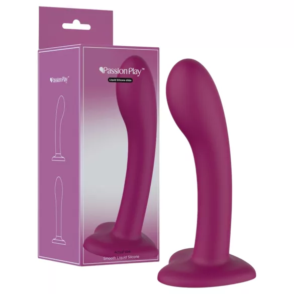 Passion Play - gode en silicone liquide (violet)
