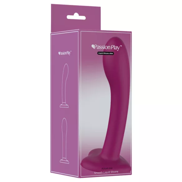 Passion Play - gode en silicone liquide (violet)