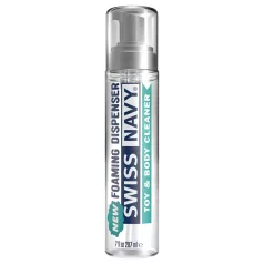   Swiss Navy - Nettoyant jouets et corps - mousse désinfectante - 221ml