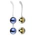 Nalone Yany Love - boules de geisha modulables - silicone bleu or