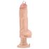 Blush Bad Boy - Vibromasseur avec piercing, 17 cm (naturel)