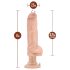 Blush Bad Boy - Vibromasseur avec piercing, 17 cm (naturel)