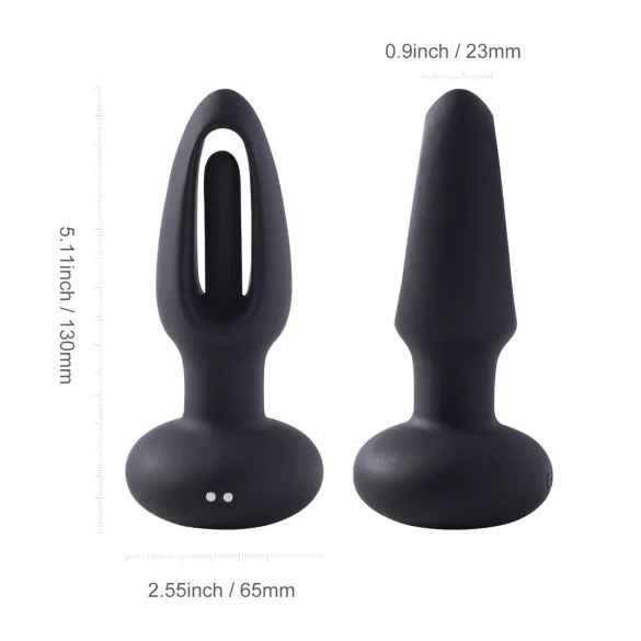Honey Play Box Snuggy - vibromasseur anal langue stimulante - silicone noir