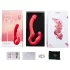 Honey Play Box Harmony Duo - gode à langue vibrant à harnais, contrôlé par application (rouge)