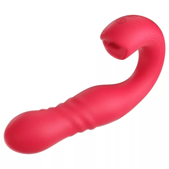 Honey Play Box Joi Thrust 2 - vibromasseur va-et-vient et lécheur connecté
