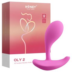   Honey Play Box Oly 2 - stimulateur duo point G et clitoris - silicone rose