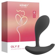   Honey Play Box Oly 2 - stimulateur point G et clitoris connecté - silicone noir