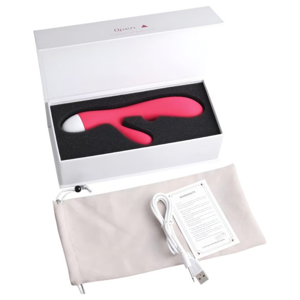 Cotoxo Dolphin & baby - vibromasseur point G clitoridien rechargeable - rouge