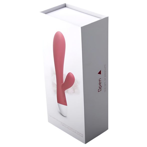 Cotoxo Dolphin & baby - vibromasseur point G clitoridien rechargeable - rouge