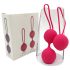 Cotoxo Cherry - Boules de geisha - lot de 2 - silicone rouge