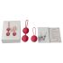 Cotoxo Cherry - Boules de geisha - lot de 2 - silicone rouge
