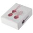 Cotoxo Cherry - Boules de geisha - lot de 2 - silicone rouge