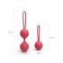 Cotoxo Cherry - Boules de geisha - lot de 2 - silicone rouge
