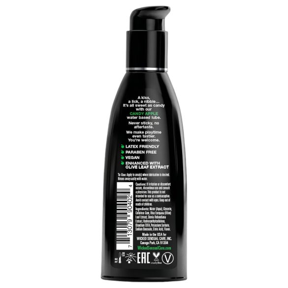 Wicked - lubrifiant à base d'eau - pomme caramélisée - 60ml