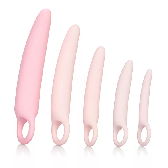 CalExotics Inspire - set de dilatateurs vaginaux médicaux - silicone rose