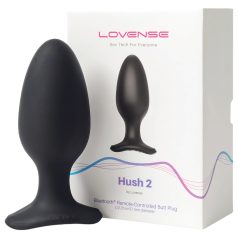   Lovense - plug anal vibrant connecté - taille L 57mm - silicone noir