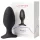Lovense - plug anal vibrant connecté - taille L 57mm - silicone noir