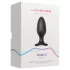 Lovense - plug anal vibrant connecté - taille L 57mm - silicone noir