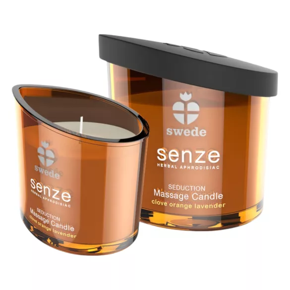 Swede Senze - bougie de massage - orange et lavande - 50ml