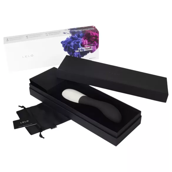LELO Mona Wave - vibromasseur point G étanche - silicone noir