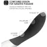 LELO Mona Wave - vibromasseur point G étanche - silicone noir