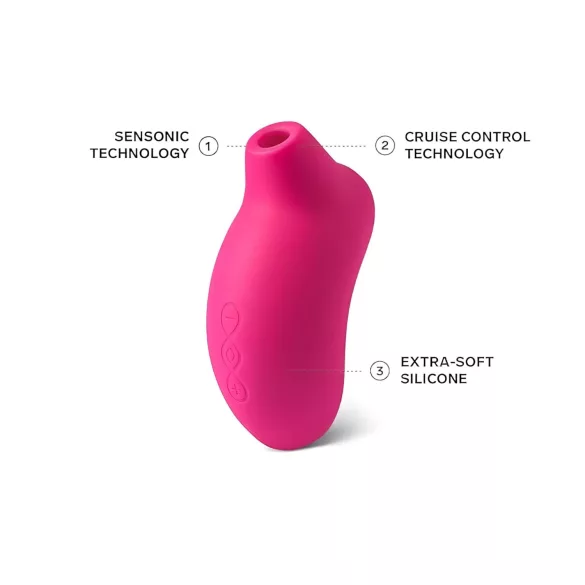 LELO - stimulateur clitoridien à ondes soniques - cerise