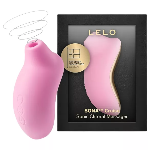 LELO Sona Cruise - stimulateur clitoridien à ondes sonores - rose
