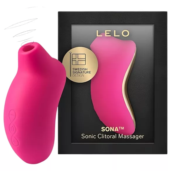 LELO - stimulateur clitoridien à ondes soniques - cerise