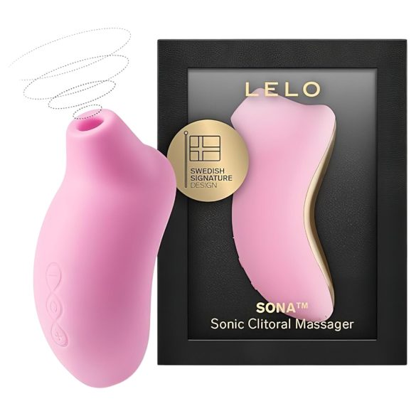 LELO Sona - stimulateur clitoridien à ondes soniques - silicone rose