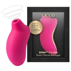 LELO - stimulateur clitoridien à ondes soniques - cerise