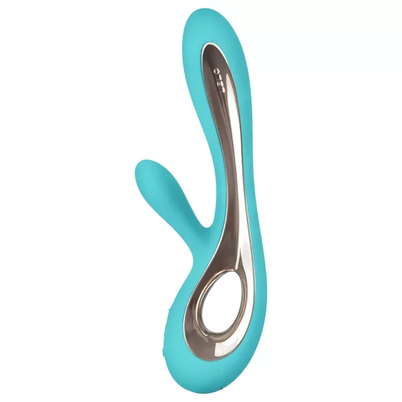 LELO Soraya 2 - vibromasseur double stimulation waterproof - silicone turquoise