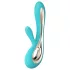 LELO Soraya 2 - vibromasseur double stimulation waterproof - silicone turquoise
