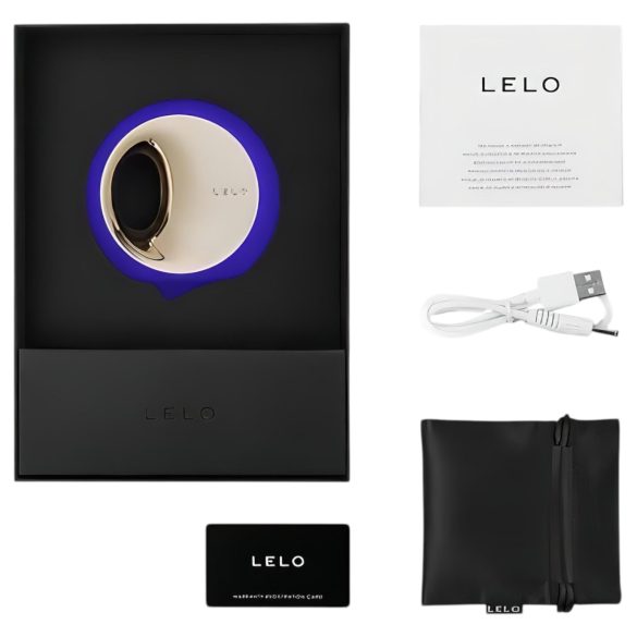 LELO Ora 3 - simulateur cunnilingus et stimulateur clitoridien - bleu