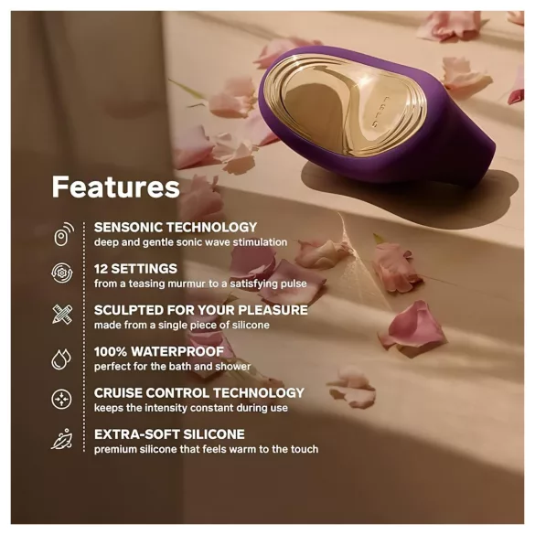 LELO - Stimulateur clitoridien à ondes soniques - violet
