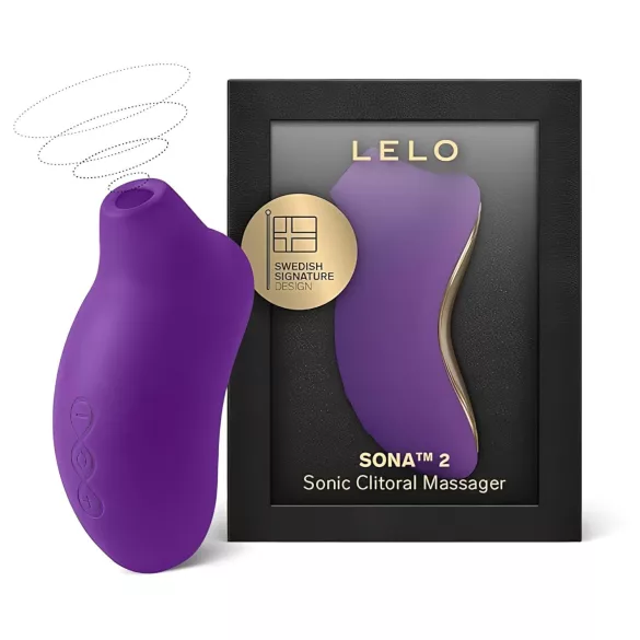 LELO Sona 2 - stimulateur clitoridien à ondes soniques - violet