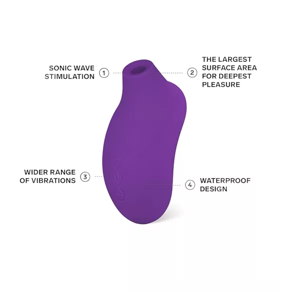 LELO Sona 2 - stimulateur clitoridien à ondes soniques - violet