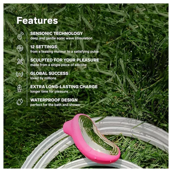 LELO - stimulateur clitoridien à ondes soniques - noir