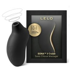   LELO Sona 2 Cruise - stimulateur clitoridien à ondes soniques - noir