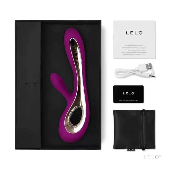 LELO - Vibrateur double stimulation étanche - Soraya 2 - violet