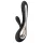 LELO Soraya 2 - vibromasseur rabbit rechargeable étanche - silicone noir