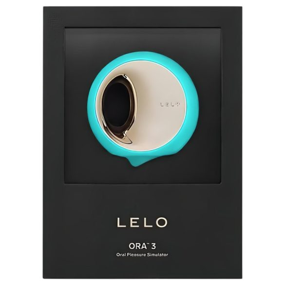 LELO Ora 3 - simulateur cunnilingus et stimulateur clitoris - turquoise