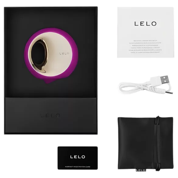 LELO Ora 3 - stimulateur clitoridien simulateur cunnilingus - silicone violet