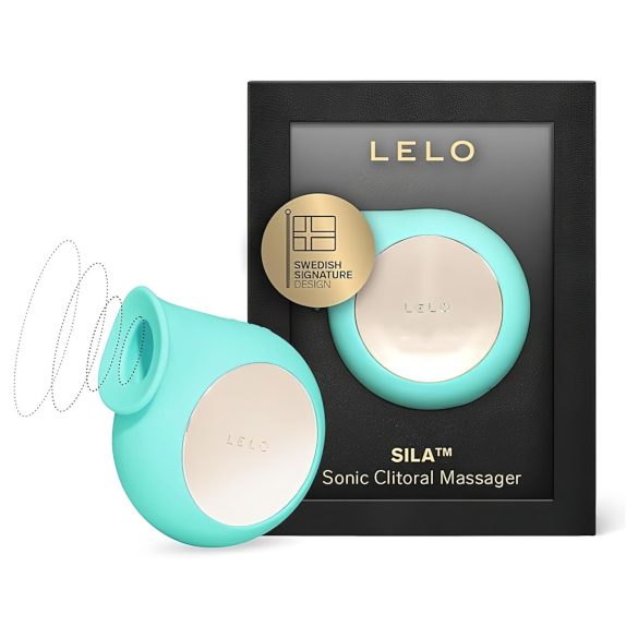 LELO Sila - stimulateur clitoridien à ondes sonores étanche - turquoise