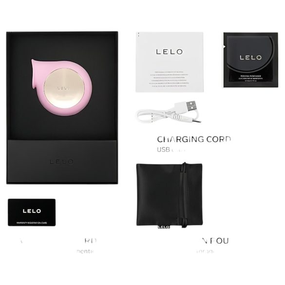 LELO Sila - stimulateur clitoridien à ondes sonores étanche - rose