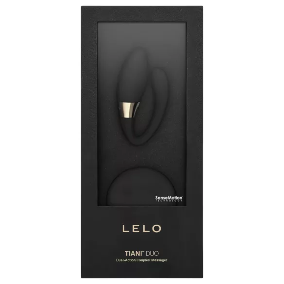 LELO Tiani Duo - vibromasseur couple silicone noir