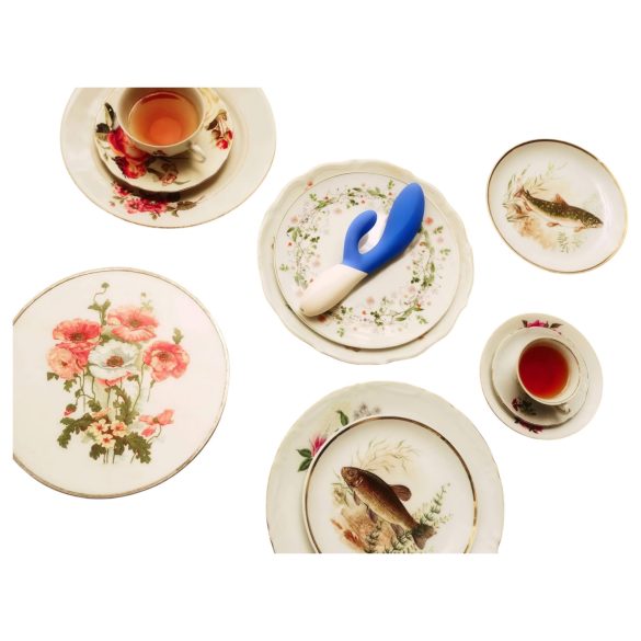 LELO Ina Wave 2 - vibromasseur rechargeable étanche - silicone bleu