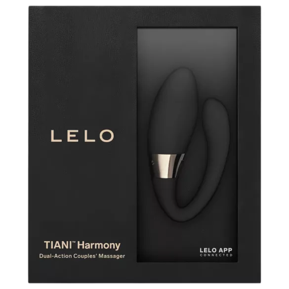 LELO Tiani Harmony - vibromasseur couple connectée rechargeable - noir